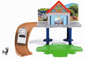 Маленькая ветеринарная станция с машинкой из серии Пожарный Сэм (Dickie, 3094001)